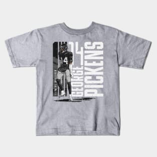 George Pickens Pittsburgh Vertical Name Kids T-Shirt